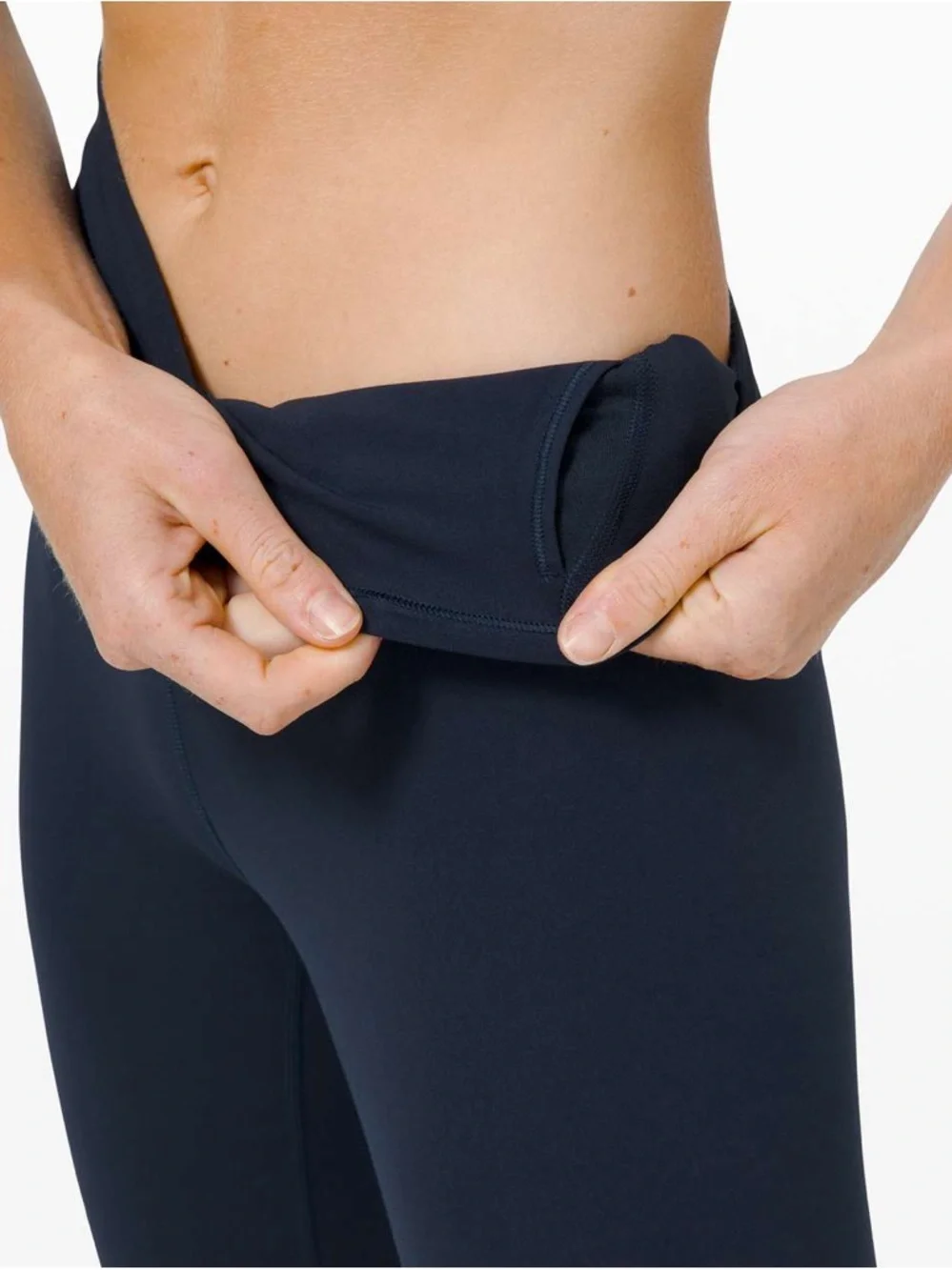Lululemon High-Rise Align II 25” Leggings in True Navy, SZ 8 LIKE NEW! - Picture 3 of 5